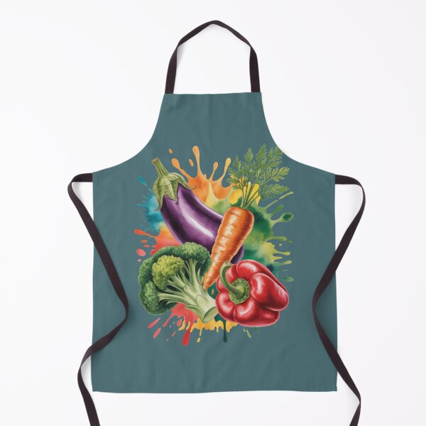 Item preview, Colorful Vegetable Splash Art for Vibrant Eco Vegan Designs designed and sold by EM&Maker.
