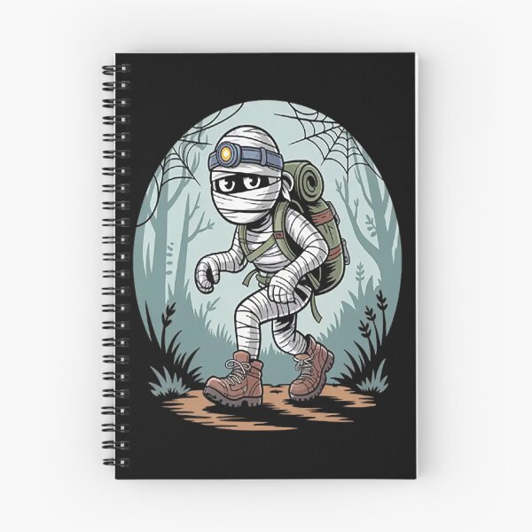 Item preview, The Hiking Mummys Midnight Adventure Halloween Hiking designed and sold by TeamLequid.
