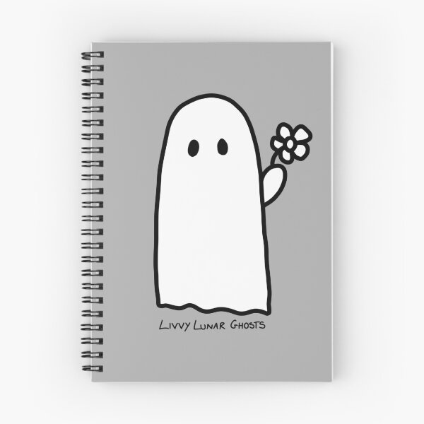 Item preview, Ghost holding a flower 2 designed and sold by LivvyLunar.