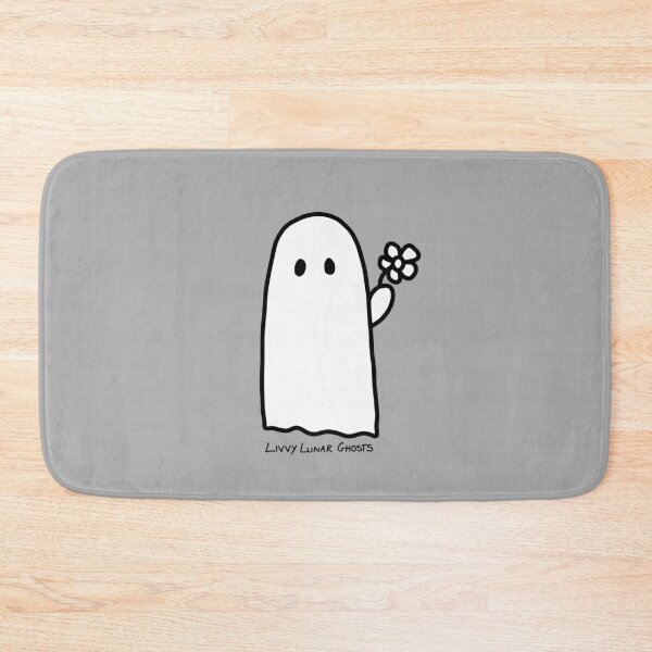 Item preview, Ghost holding a flower 2 designed and sold by LivvyLunar.