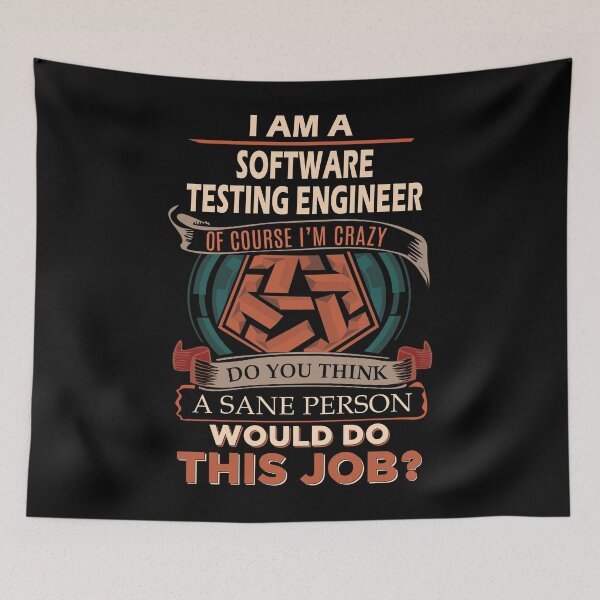 Item preview, Software Testing Engineer designed and sold by jeromgaug336.