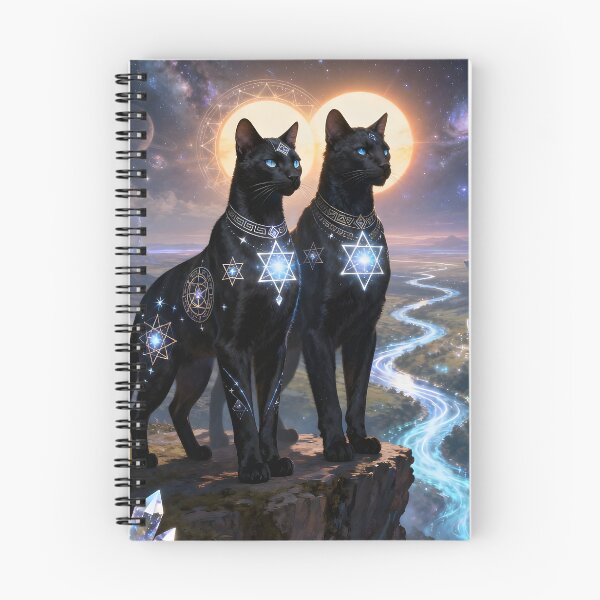 Item preview, Feline Lyran Cats – Mystical Star Cats designed and sold by SoniaSarkali.