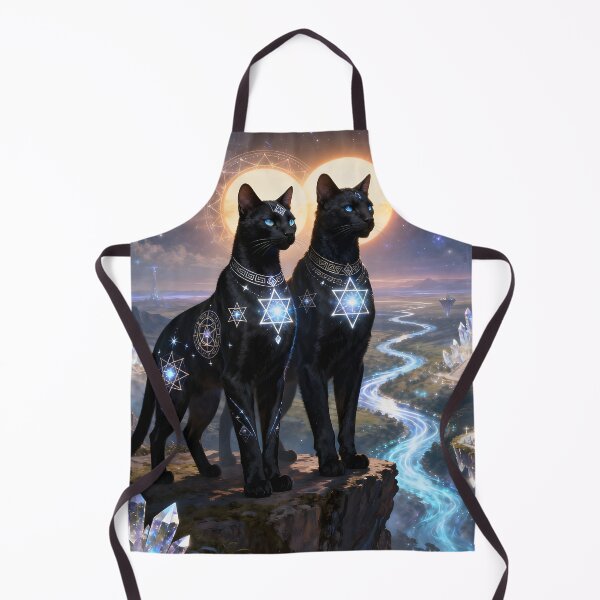 Item preview, Feline Lyran Cats – Mystical Star Cats designed and sold by SoniaSarkali.