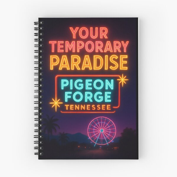 Item preview, Pigeon Forge Neon Motel Poster - Smoky Mountain Night Glow designed and sold by Cosmopolis.