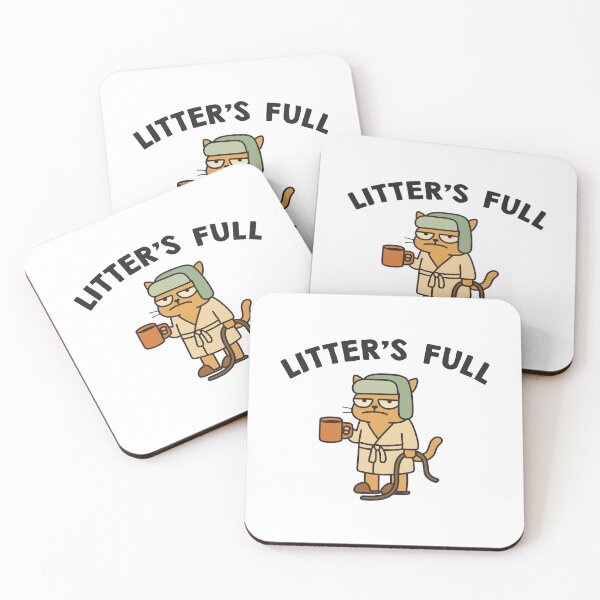 Item preview, Litter’s Full Cat designed and sold by NQArtist.