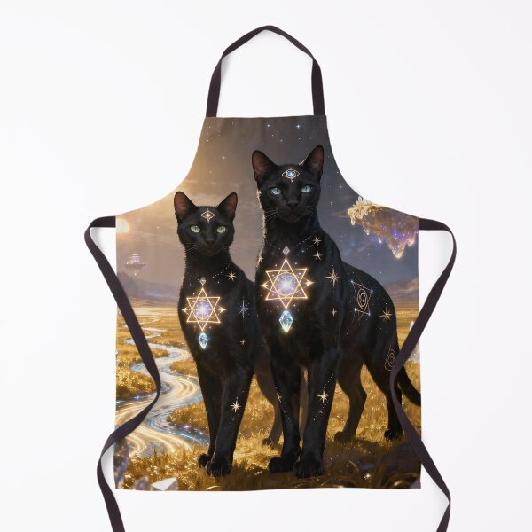Item preview, Feline Lyran Cats – Mystical Star Cats designed and sold by SoniaSarkali.