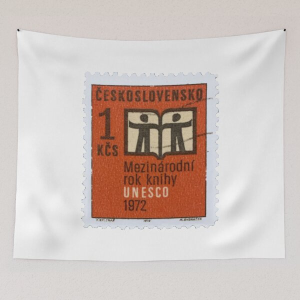 Item preview, Czech Republic 1972 Red Book Vintage Postage Stamp designed and sold by red-amber65.