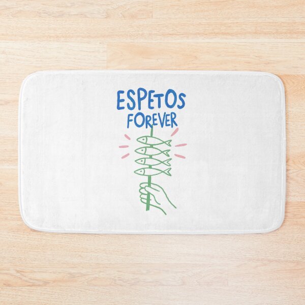 Item preview, Espetos Forever – Málaga Sardines Spanish Food Illustration with Hand Drawn Fish Skewer Design designed and sold by Tropical Blood.