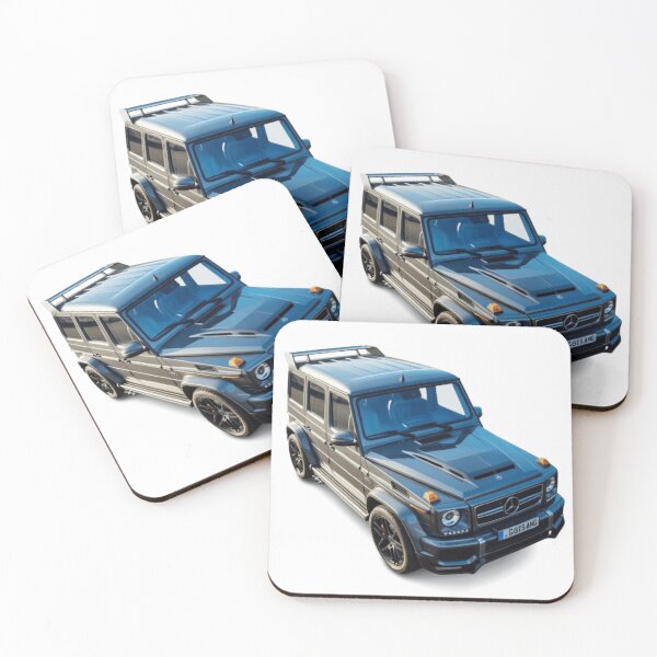 Item preview, G class g wagon blue car designed and sold by Nagikseyanart.