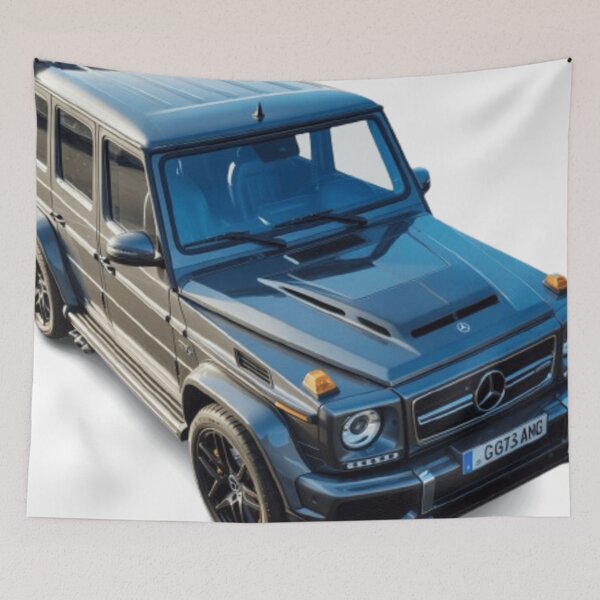 Item preview, G class g wagon blue car designed and sold by Nagikseyanart.