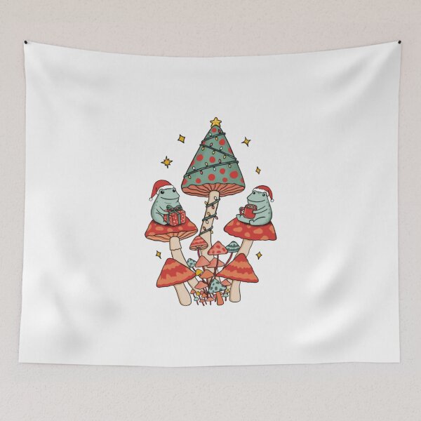 Item preview, Classic Christmas Mushrooms designed and sold by debrafisher.