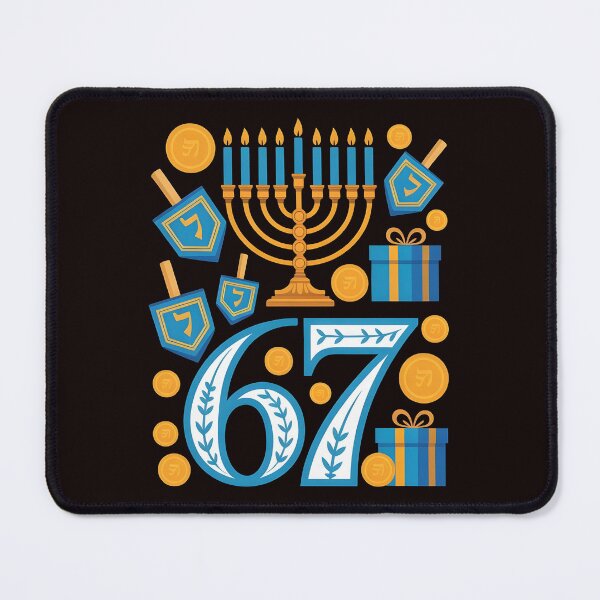 Item preview, Hanukkah 67 Six Seven Meme – Funny Jewish Holiday Design designed and sold by Redgiant87x.