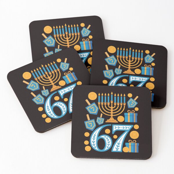 Item preview, Hanukkah 67 Six Seven Meme – Funny Jewish Holiday Design designed and sold by Redgiant87x.