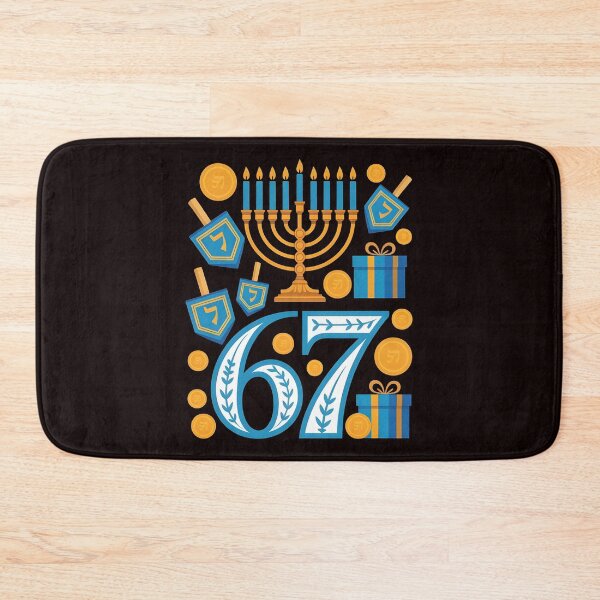 Item preview, Hanukkah 67 Six Seven Meme – Funny Jewish Holiday Design designed and sold by Redgiant87x.