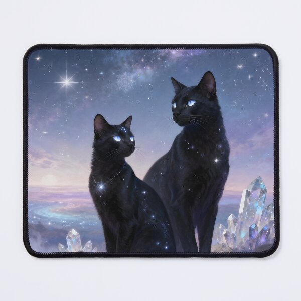 Item preview, Feline Lyran Cats – Mystical Star Cats designed and sold by SoniaSarkali.