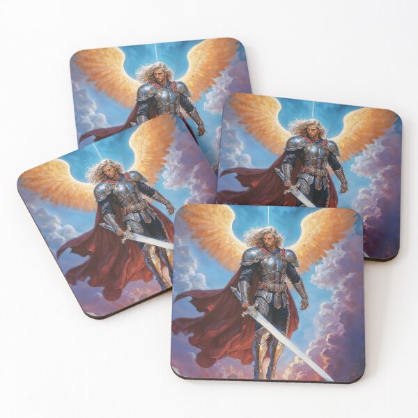 Item preview, Solar Sentinel Archangel michael designed and sold by AliceWhiteDF.