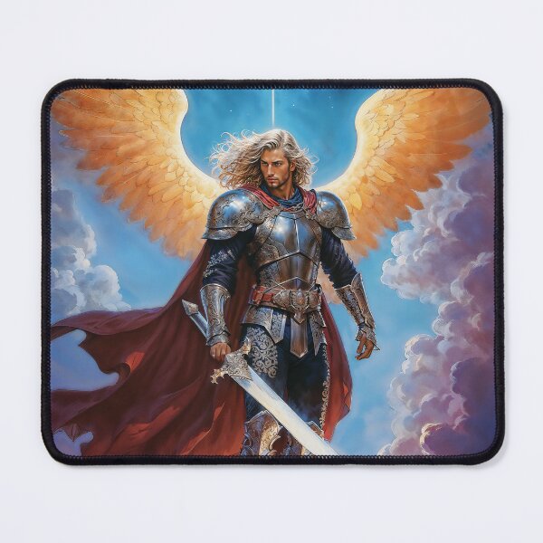 Item preview, Solar Sentinel Archangel michael designed and sold by AliceWhiteDF.