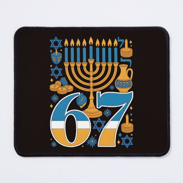 Item preview, Hanukkah 67 Six Seven Meme – Modern Chanukah Meme Style designed and sold by Redgiant87x.