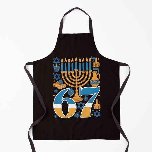 Item preview, Hanukkah 67 Six Seven Meme – Modern Chanukah Meme Style designed and sold by Redgiant87x.