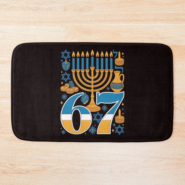 Item preview, Hanukkah 67 Six Seven Meme – Modern Chanukah Meme Style designed and sold by Redgiant87x.