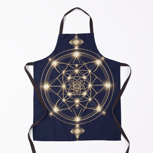 Item preview, Celestial Geometry Spark — Golden Light Matrix Design designed and sold by ArtivaNest.