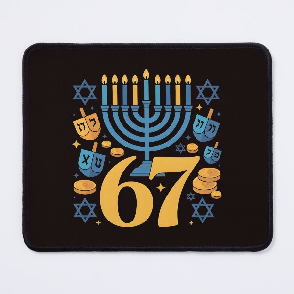 Item preview, Hanukkah 67 Six Seven Meme – Jewish Holiday Humor Edition designed and sold by Redgiant87x.
