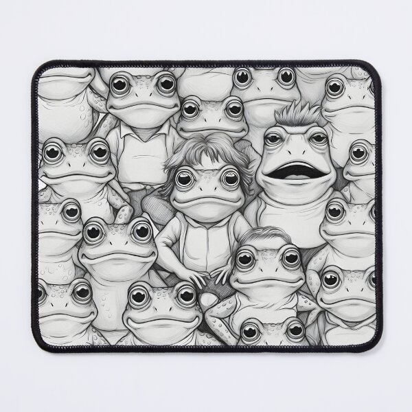 Item preview, Frogs Characters Unique Designs Playful Expressions Fun Personalities designed and sold by Rostislav Bouda.