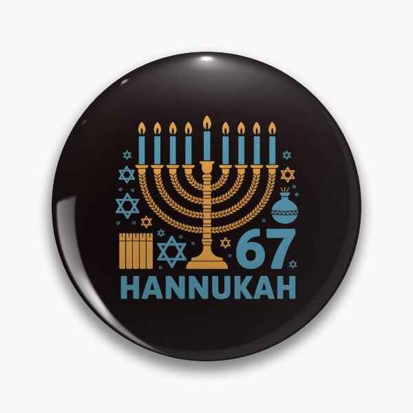 Item preview, Hanukkah 67 Six Seven Meme – Funny Menorah Holiday Design designed and sold by Redgiant87x.