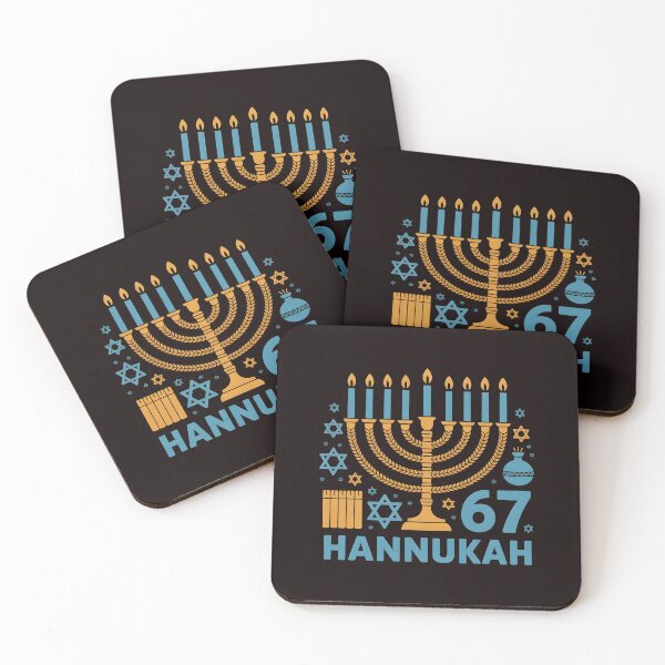 Item preview, Hanukkah 67 Six Seven Meme – Funny Menorah Holiday Design designed and sold by Redgiant87x.