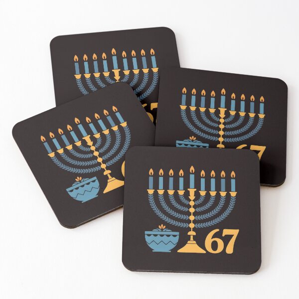 Item preview, Hanukkah 67 Six Seven Meme – Chanukah Festival Meme designed and sold by Redgiant87x.