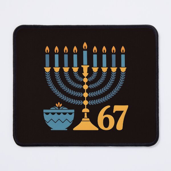 Item preview, Hanukkah 67 Six Seven Meme – Chanukah Festival Meme designed and sold by Redgiant87x.