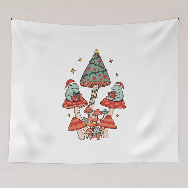 Item preview, Classic Christmas Mushrooms designed and sold by leannagall.