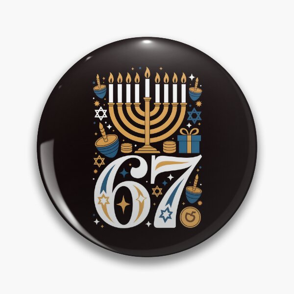 Item preview, Hanukkah 67 Six Seven Meme – Jewish Meme for Chanukah designed and sold by Redgiant87x.