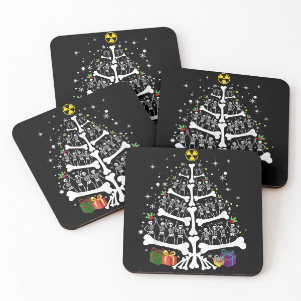 Item preview, Spooky Skeleton Bone Christmas Tree Radiology Rad Tech Gift designed and sold by River Silva.