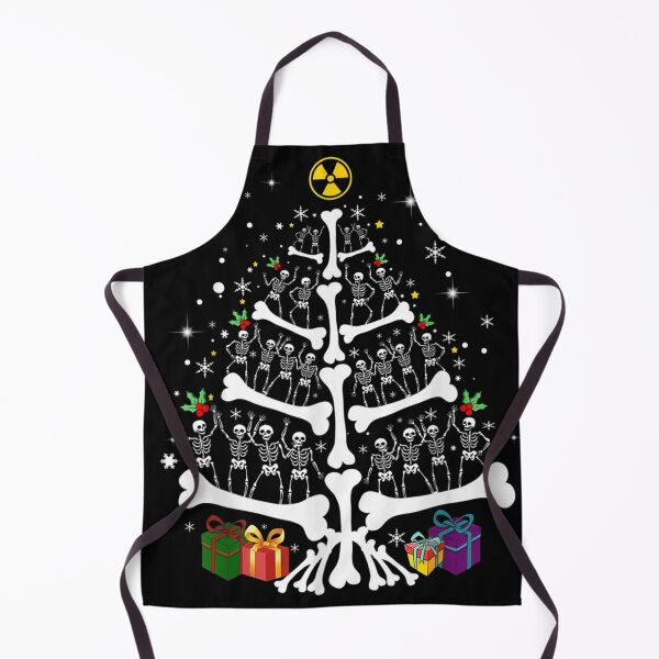 Item preview, Spooky Skeleton Bone Christmas Tree Radiology Rad Tech Gift designed and sold by River Silva.