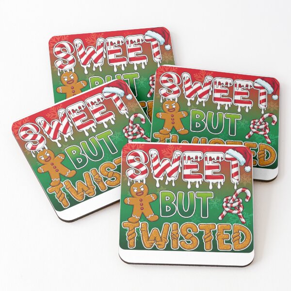 Item preview, Sweet but Twisted - Funny Christmas  designed and sold by FitEnvy.