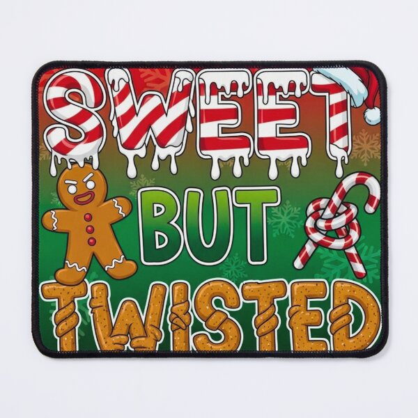 Item preview, Sweet but Twisted - Funny Christmas designed and sold by FitEnvy.
