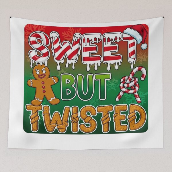 Item preview, Sweet but Twisted - Funny Christmas  designed and sold by FitEnvy.