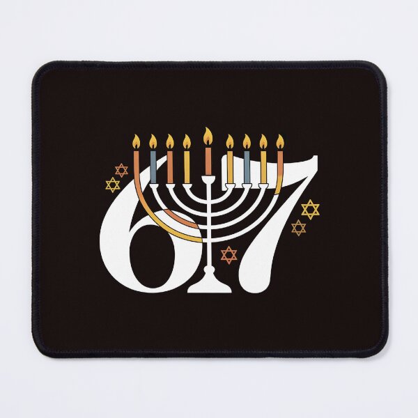 Item preview, Hanukkah 67 Six Seven Meme – Playful Chanukah Humor Design designed and sold by Redgiant87x.