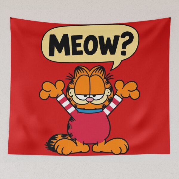 Item preview, garfield - meow designed and sold by 123ks.