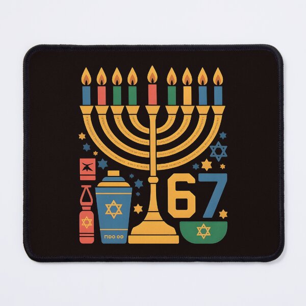Item preview, Hanukkah 67 Six Seven Meme – Internet Meme Meets Jewish Holiday designed and sold by Redgiant87x.