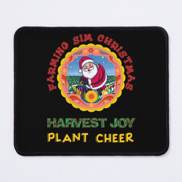 Item preview, Farming Sim Christmas - Harvest Joy, Plant Cheer designed and sold by RonPaulHappyGamer.