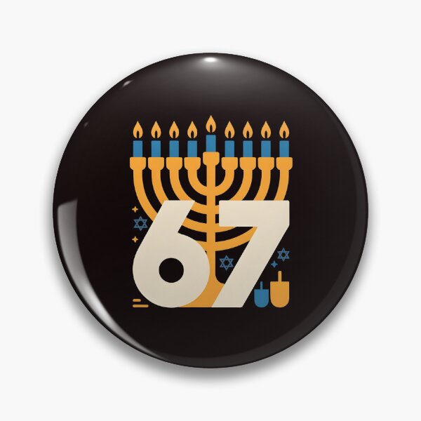 Item preview, Hanukkah 67 Six Seven Meme – Jewish Holiday Meme Design designed and sold by Redgiant87x.