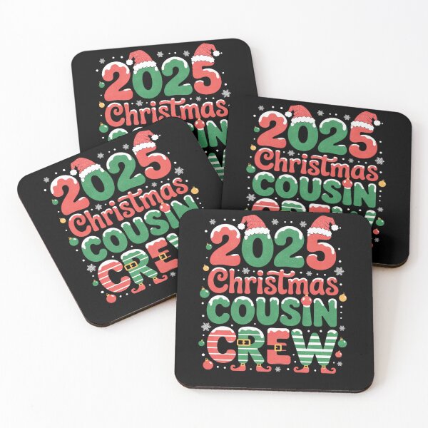 Item preview, 2025 Christmas Cousin Crew Festive Elf Design designed and sold by FreshVibe Prints.