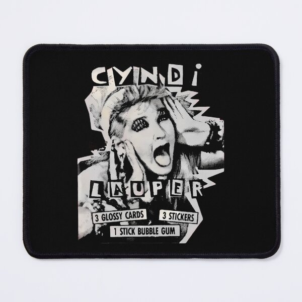 Item preview, Cyndi Lauper Bubble Gum Pack By Topps 3 Glossy Cards 3 Stickers 1 Stick Bubble Gum designed and sold by RichardMeiweat.