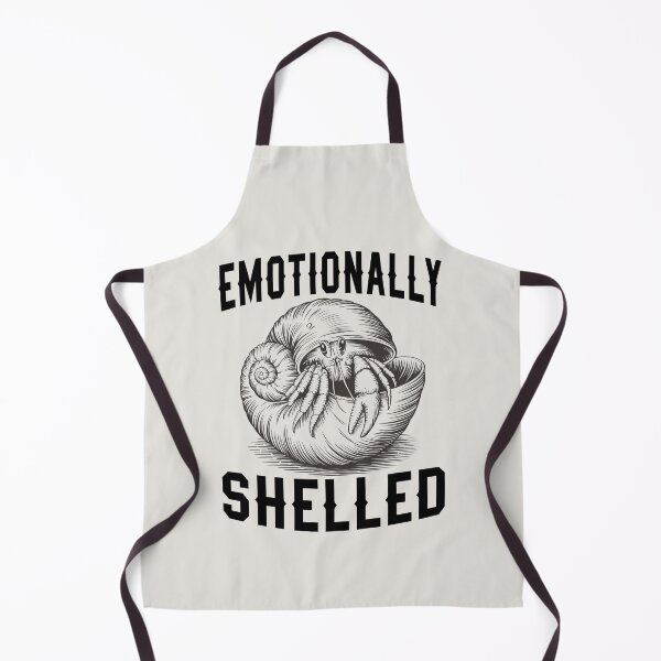 Item preview,  Emotionally Shelled Funny Hermit Crab  designed and sold by ZACK ART.