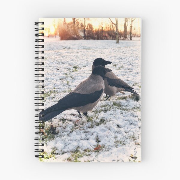 Item preview, Mr and Mrs Crow in Winter designed and sold by Taina Sohlman.