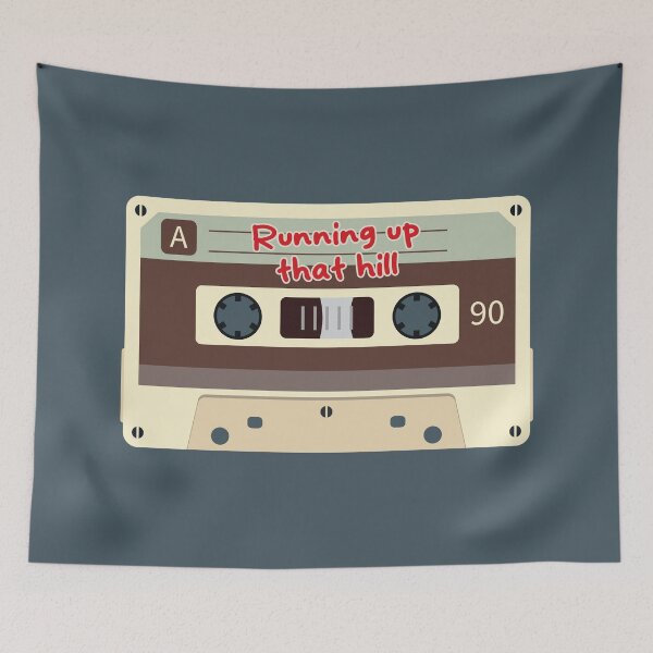 Item preview, Copy of running up that hill, mix tape, stranger things, kate bush designed and sold by Captain Banjo.