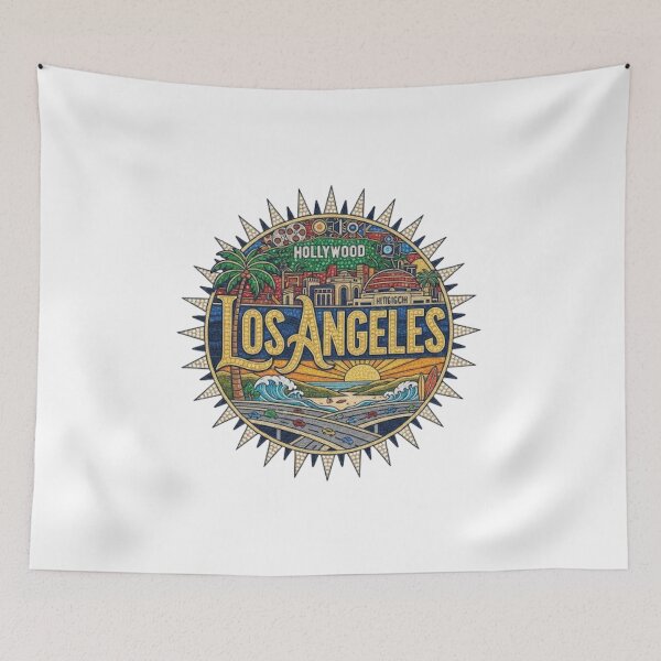 Item preview, El Pueblo de Nuestra Señora la Reina de los Ángeles del Río de Porciúncula designed and sold by likbatonboot.