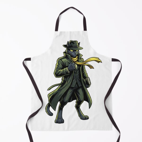 Item preview, Film Noir Black Cat Detective in Japanese Digital Art designed and sold by Zippy Creation.